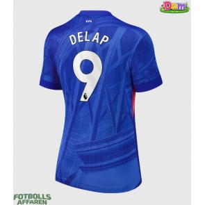 Chelsea Liam Delap #9 Hemmatröja Kvinnor 2025-26 Kortärmad